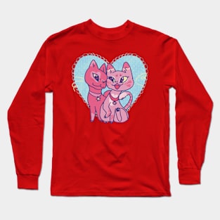 Cats in love! Long Sleeve T-Shirt